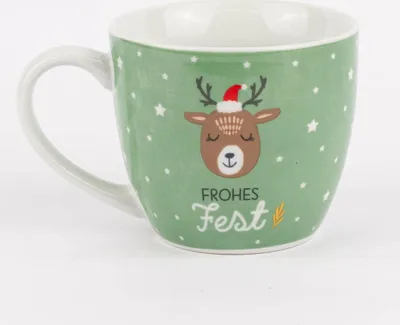 Produktbild von Maxibecher 400ml Frohes Fest - Geschenkartikel - LA VIDA