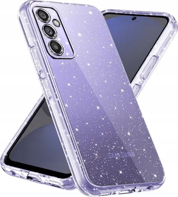 Immagine prodotto di Custodia per Samsung Galaxy S24 FE SILICONE GLITTERATA + VETRO PROTETTIVO