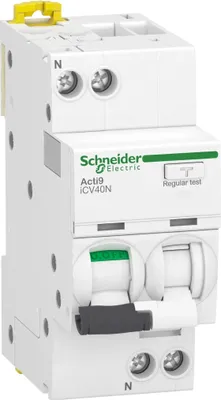 Immagine prodotto di Elso Acti9 iCV40N, FI/LS, 1P+N, 16 A, curva B, 6 kA, 30 mA, tipo A, 1 pz.