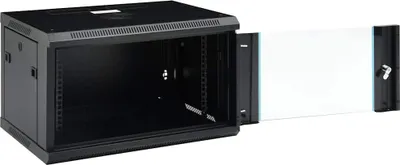 Produktbild von vidaXL 6U Netzwerkschrank Wandmontage 19" IP20 600x450x350 mm