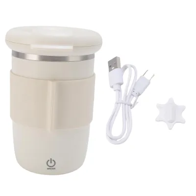 Obrázek produktu pro Automatická míchací nádoba z nerezové oceli 304, 420 ml, vodotěsná, s dvojitou stěnou