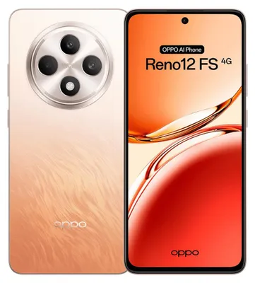 Produktbild von OPPO Reno12 FS 4G, 16,9 cm (6.67"), 8 GB, 512 GB, 50 MP, Android 14, Bernstein, Orange