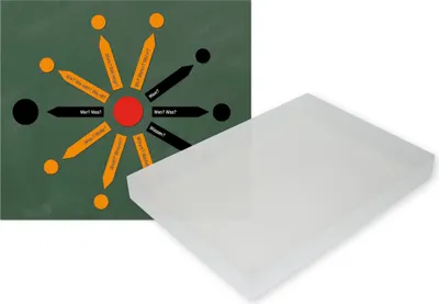 Produktbild von TimeTEX Set Sterntabelle, magnetisch, 26-tlg., in Box "Montessori Premium"