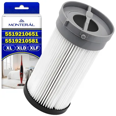 HEPA-Filter für Staubsauger, 1 Stück, 25,5 x 2,3 x 22,4 cm