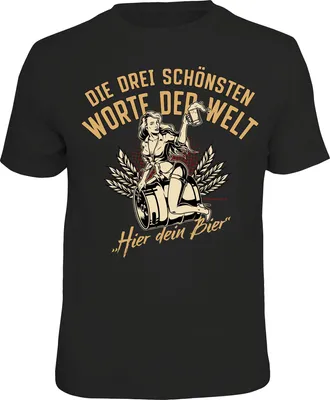Produktbild von Bier - Textilien - drei schöne Worte
