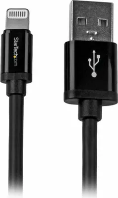 Obrázek produktu pro StarTech.com USBLT2MB, 2 m, Lightning, USB A, Samec, Samec, Černá