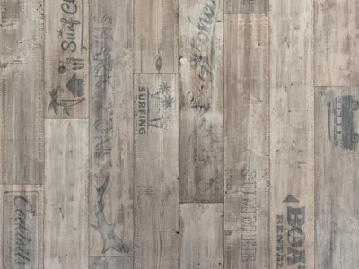 Produktbild von Primaflor PVC TRONTO - Eiche Sanremo - 2,00m x 3,00m - Meterware - Vinyl-Boden in Shabby Vintage-Look für Küche, Wohn- und Badezimmer, Hochwertige Auslegware, Anti-Rutsch Oberfläche