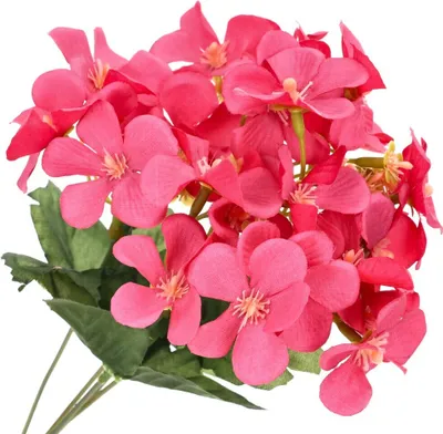 Produktbild von Dekolo Künstliche Blumen Dekorationen Pflanzen Deko Blumensträuße Hortensien Amaranth 30cm