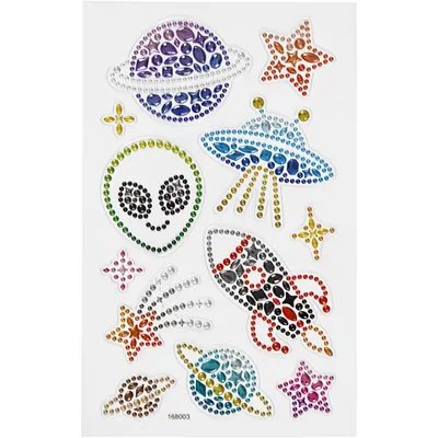 Produktbild von Kreativfirma Diamant Sticker Space, 1 Blatt
