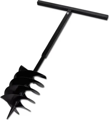 Zdjęcie produktu dla Świder Z Uchwytem, 200 Mm, Potrójna Spirala, Stalowy, Czarny Lumarko!