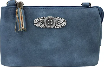 Produktbild von Trachten Handtasche "Sofia" - Dirndl Umhängetasche | Dunkelblau