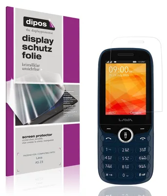 Produktbild von 4x Schutzfolie für Lava A5 23 klar Displayschutzfolie Folie Display Schutz dipos