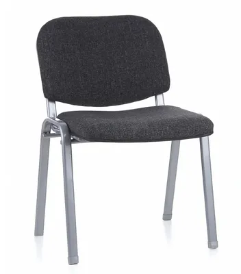 Produktbild von hjh OFFICE Vierfußstuhl XT 600 S Stoff Stuhl bis 100 kg belastbar