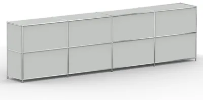 Produktbild von Sideboard, 8 Schubladen & Schloss, Breite 302 cm, Lichtgrau