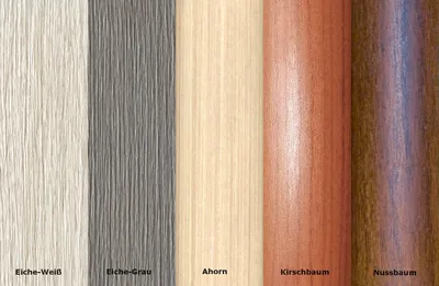 Produktbild von Übergangsprofil Anpassungsprofil Ausgleichsprofil 40mm Holzdekor Eiche weiß(C01)
