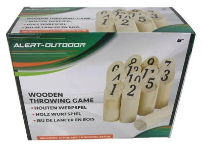 Productafbeelding van Holz Wurfspel Alert met handige opbergdoos