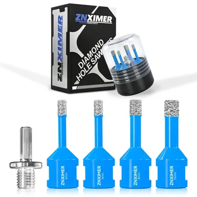 Produktbild von Diamant-Bohraufsätze-Set für Fliesen und Keramik