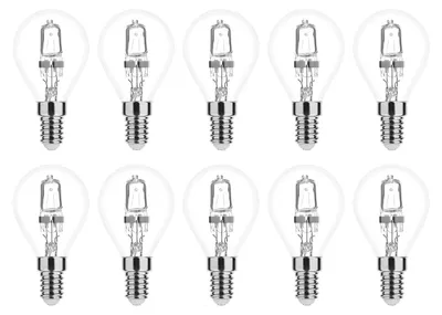 Produktbild von Modee E14 Halogen Kugellampe P45 42W 624lm 2700K Warmweiß Dimmbar 10 Stück