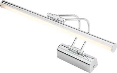 Produktbild von Spiegelbeleuchtung Hartlepool Wandleuchte Bildbeleuchtung mit 32 LEDs Bilderleuchte Badlampe Metall 35 cm Chromfarben