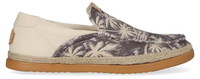 Produktbild von HEYDUDE Harbor Lo Loafer Espadrille Herren Bone White/Multi Größe 41