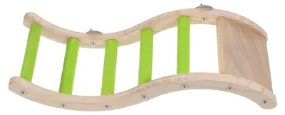 Produktbild von Vogelkletterspielzeug Holzleiter für Sittiche und andere Kleintiere