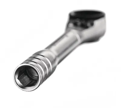Image de Clé à cliquet réversible 1/4", emmanchement direct, longueur 95 mm, 72 dents