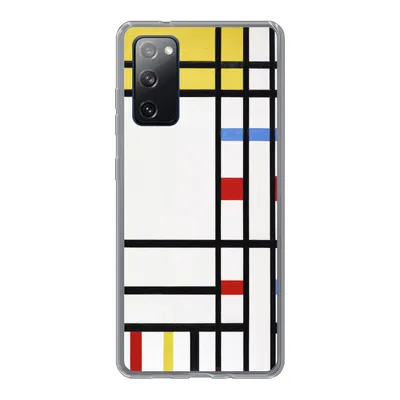 Produktbild von MuchoWow® Handyhülle Schutzhülle Hülle für Samsung Galaxy S20 FE Place De La Concorde - Piet Mondrian Silikon Softcase Handy Hülle - Abdeckung