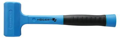 Produktbild von Högert Rückschlagfreier Hammer mit Glasfaserstiel 680 g