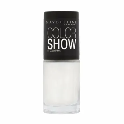 Zdjęcie produktu dla Maybelline, Color Show 60 Seconds, Nail Polish, Nr. 19, Marshmallow, 7 ml