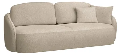 Image de Selsey Savoy - Canapé 3 places avec fonction sommeil et housse chenille, beige
