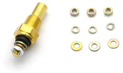 Image de Jauge de température d'eau 2'' (52 mm) avec capteur 1/8'' NPT, 12 V, pour voiture, avec rétroéclairage numérique à LED Instrument automobile