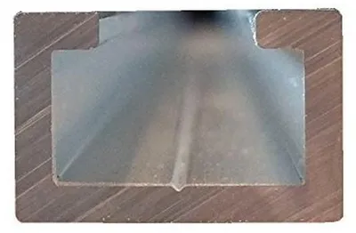 Immagine prodotto di Profilo a C in alluminio anodizzato - 2 metri