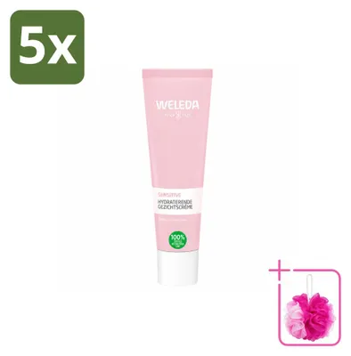 Produktbild von 5 x Weleda Sensitive Feuchtigkeitscreme für empfindliche Haut 30 ml - Sparpackung - 5 Stücke