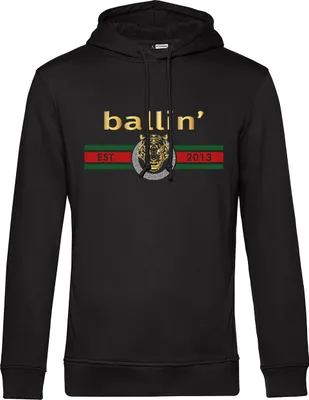 Produktbild von Ballin Est. 2013 Tiger Lines Hoodie  Schwarz - Große XXL