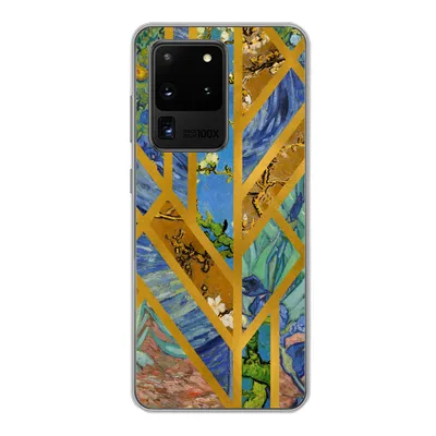 Produktbild von MuchoWow® Handyhülle Schutzhülle Hülle für Samsung Galaxy S20 Ultra Kunst - Vincent van Gogh - Alte Meister Silikon Softcase Handy Hülle - Karteninhaber