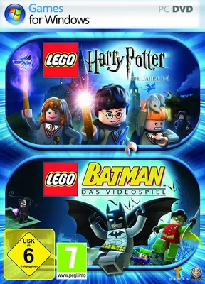 Produktbild von LEGO Batman & LEGO Harry Potter Die Jahre 1-4