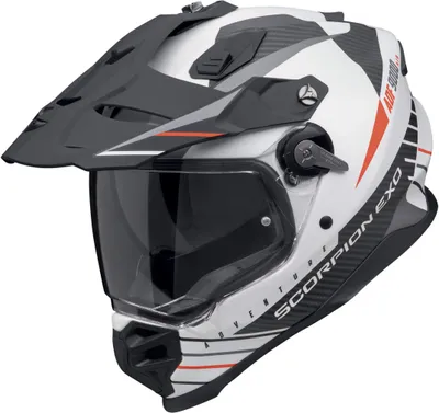 Immagine prodotto di Scorpion Exo-ADF-9000 AIR Feat casco da motocross bianco opaco / nero / rosso M