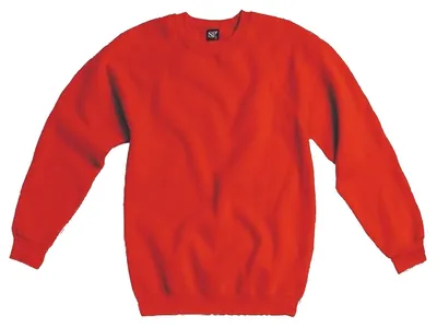 Image de SG Sweat-shirt / pull à manches raglan, col rond FK772 (L) (rouge)
