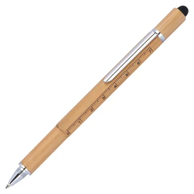 Produktbild von 6in1 Multifunktionsstift / Kugelschreiber, Schraubenzieher, Wasserwaage, Lineal