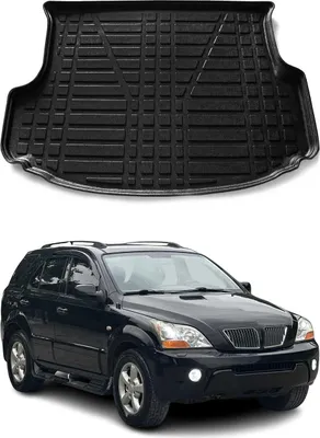 Produktbild von Kofferraumwanne Laderaumwanne für Kia Sorento 2010-2014 5Sitz Gummi TPE Schwarz