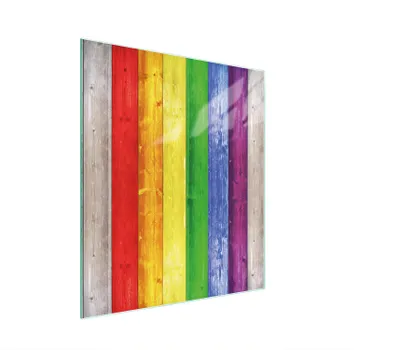 Image de Planche à découper en verre 45x52 Coloré
