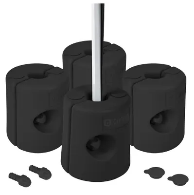 Produktbild von Dönges Pavillonstandfüße befüllbar im 4er Set, Farbe schwarz