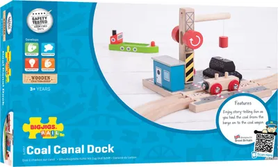 Produktbild von Bigjigs Rail Coal Dock mit Kran
