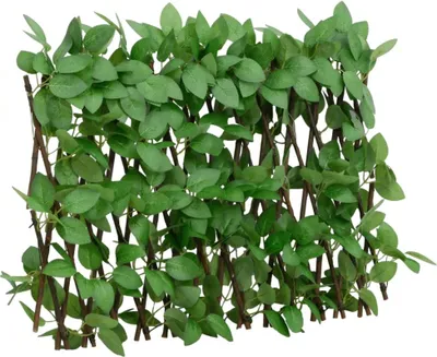 Produktbild von vidaXL Rankgitter mit Künstlichem Efeu 5 Stk. Erweiterbar 180x30 cm