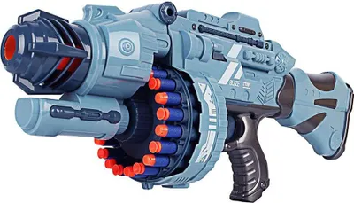 Immagine prodotto di Pistola giocattolo con suoni, 2 colori - grigio