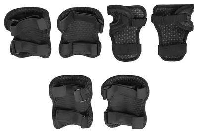 Immagine prodotto di Set di protezioni H320 taglia L nero-rosa