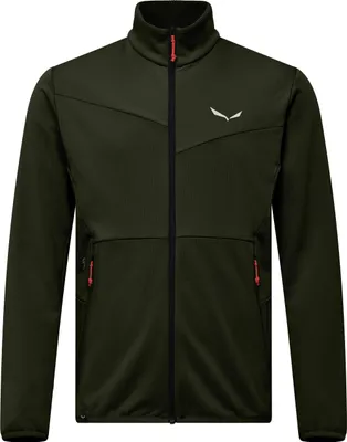 Image de Salewa Cammino Polarlite sous-couche veste polaire pour hommes, couleur:Olive, taille:50