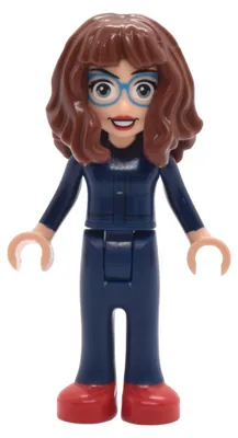 Productafbeelding van LEGO Minifiguur Marilyn Thornhill (professor) (wed007) – nieuw