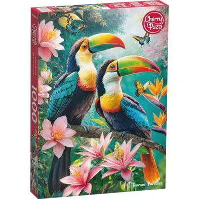 Immagine prodotto di CHERRY PAZZI Puzzle Tukani in Paradiso 1000 pezzi