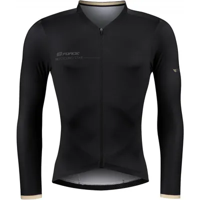 Produktbild von Force Trikot lang schwarz Gold %%% Größe: L